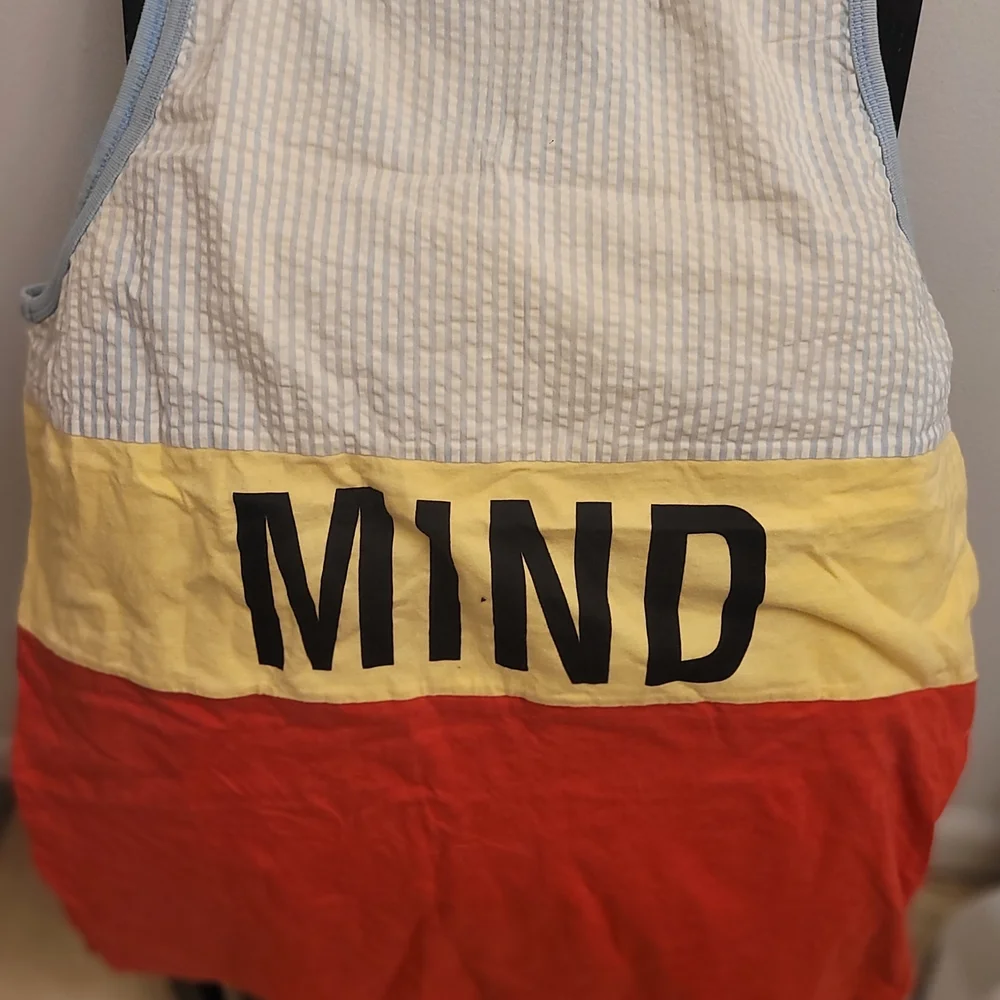 Billionaire Boys Club Blue and White Striped Tank - Picture 3 of 3